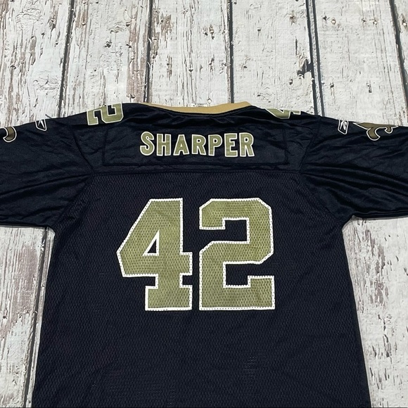 Kids Boys Darren Sharper New Orleans Saints Reebok NFL Football Jersey - Picture 6 of 7